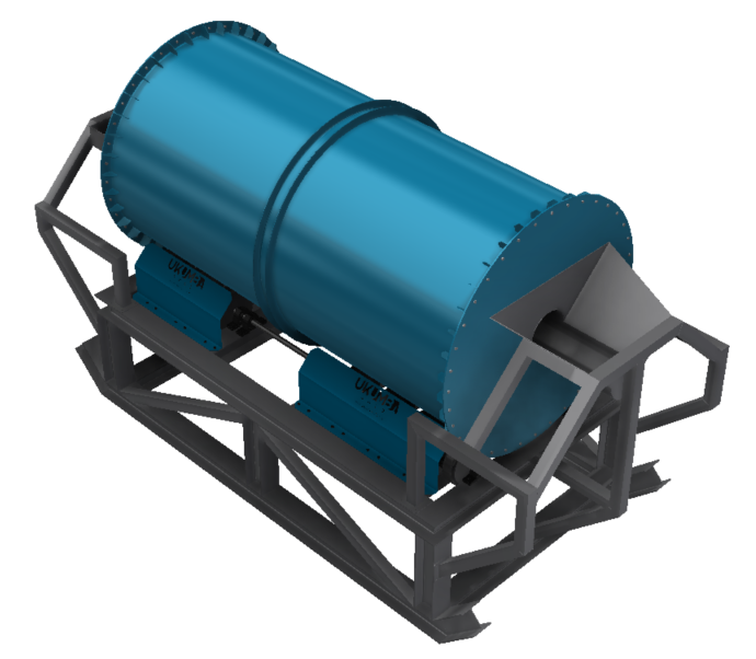 10TPH Rod mill rendering 1